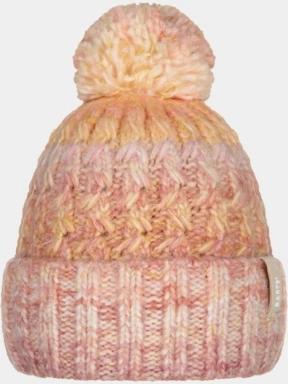 Barts Catbird Beanie női bojtos sapka rózsaszín színben 1