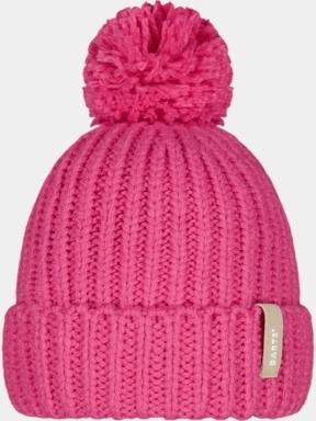 Barts Joansy Beanie női bojtos sapka magenta színben 1