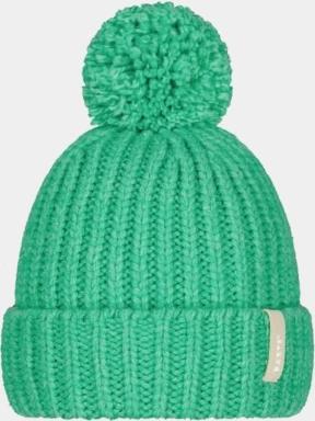 Barts Joansy Beanie női bojtos sapka zöld színben 1