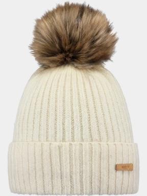 Barts Augusti Beanie női bojtos sapka homok színben 1