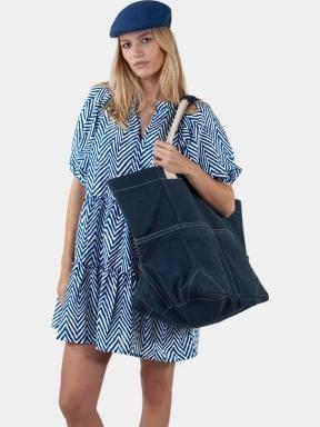 Barts Jondi Bag női shopper táska sötétkék színben 3