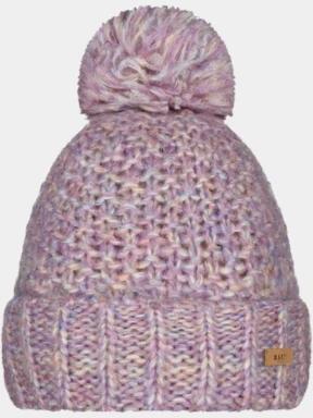 Barts Aitane Beanie női bojtos sapka lila színben 1