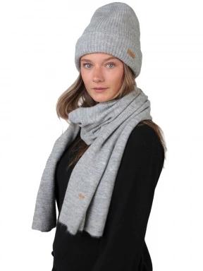 Barts Witzia Scarf női sál szürke színben 1