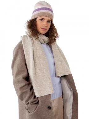 Barts Witzia Scarf női sál barna színben 1