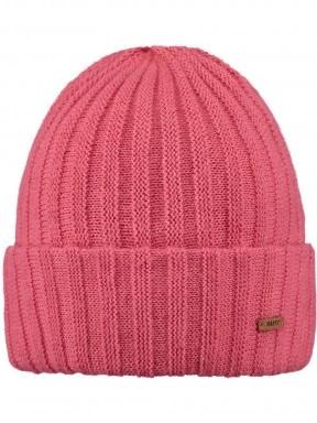 Barts Bayne Beanie női kötött sapka rózsaszín színben 1