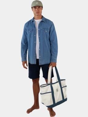 Barts Shaey Beachbag női strandtáska fehér színben 3