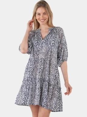 Barts Adeliu Dress női strandruha sötétkék színben 3