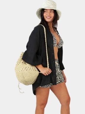 Barts Yileen Bucketbag női válltáska homok színben 3