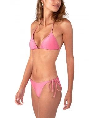 Barts Isla Triangle női bikini felső rózsaszín színben 3