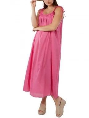 Barts Tiare Dress női strandruha magenta színben 1