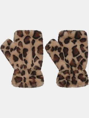 Barts Britamu Fingerless Gloves női kesztyű barna színben 1