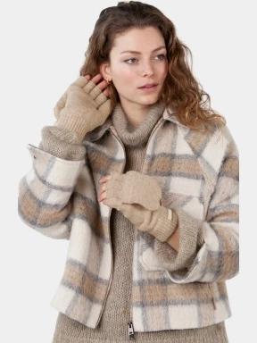 Barts Kirinda Bumgloves női kesztyű barna színben 3