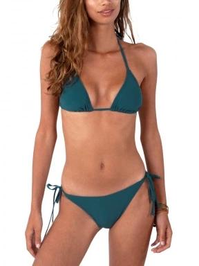 Barts Kelli Triangle női bikini felső zöld színben 1
