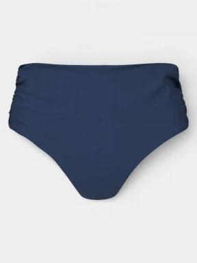 Barts Solid High Waist Briefs női bikini alsó sötétkék színben 1