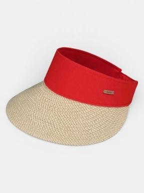 Barts Vesder Visor női napellenzős sapka piros színben 1