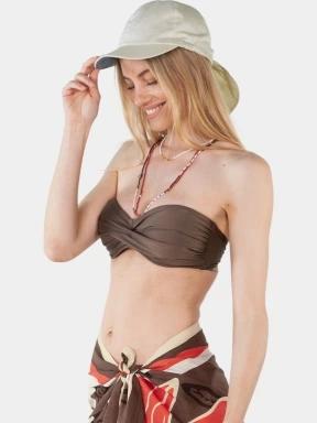 Barts Wupper Cap női baseball sapka homok színben 3