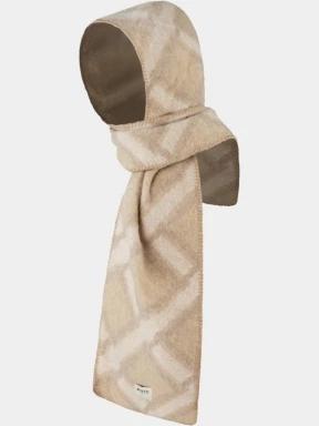 Barts Halberra Scarf női sál barna színben 1