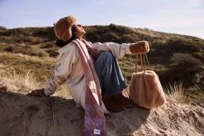 Barts Landina Scarf női sál barna színben 3