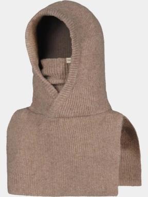Barts Darty Hood női balaklava barna színben 1