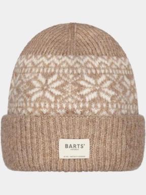 Barts Negomba Beanie női kötött sapka barna színben 1