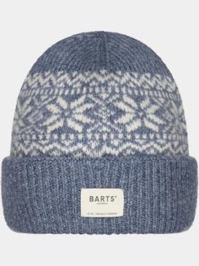 Barts Negomba Beanie női kötött sapka kék színben 1