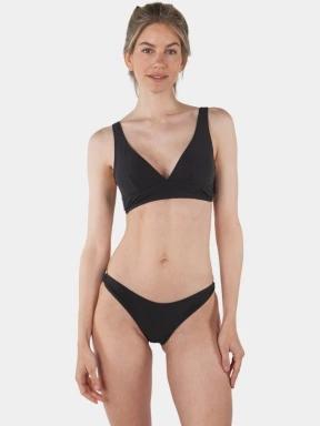Barts Solid Longline női bikini felső fekete színben 1