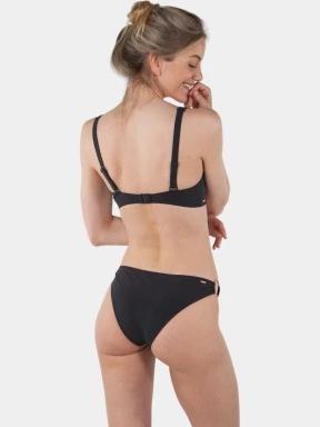 Barts Solid Longline női bikini felső fekete színben 3