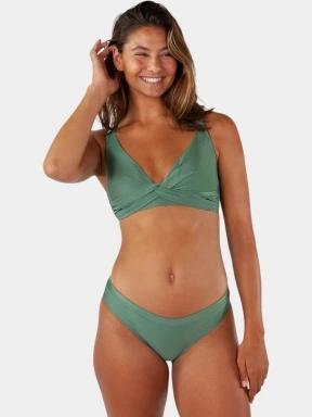 Barts Isla Triangle Halter női bikini felső zöld színben 1