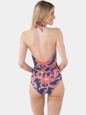 Barts Camolo Halter Shaping Onepiece női fürdőruha sötétkék színben 3