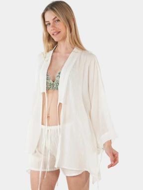 Barts Ritay Kimono női strandruha fehér színben 3