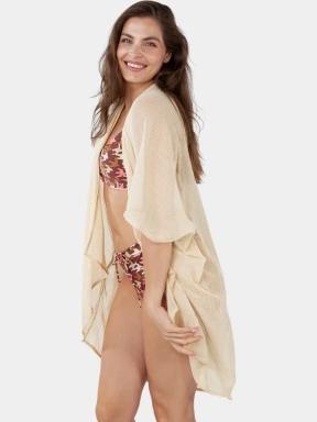 Barts Jacintou Kaftan női strandruha fehér színben 3