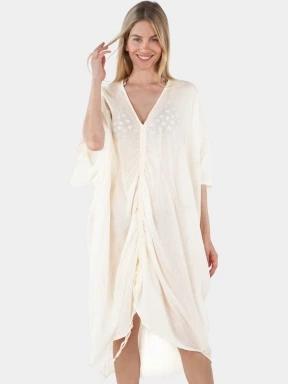 Barts Tavira Dress női strandruha fehér színben 1