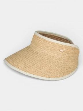 Barts Tambinou Visor női szalmakalap homok színben 1