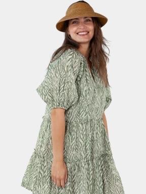 Barts Tambinou Visor női szalmakalap barna színben 3