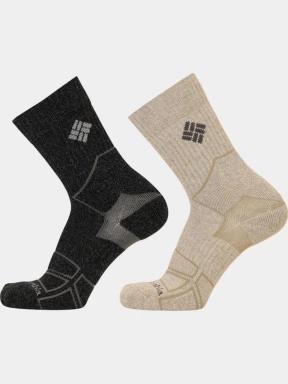 Columbia 2PP Outdoor Active Hike Crew Medium Weight túrazokni oliva színben 1