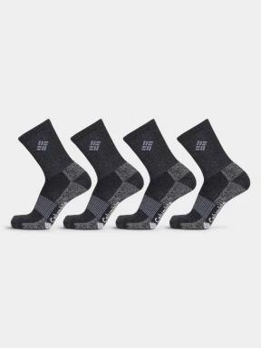Columbia 4PP Moisture Control Basic Crew férfi zokni fekete színben 1