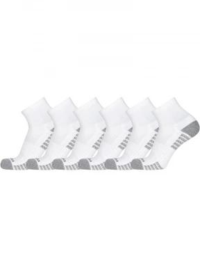 Columbia 6PP FASHION QUARTER WITH PIQUE FOOTBED férfi zokni fehér színben 1