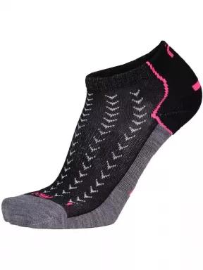 Mico Light W. Odorzero Xt2 Run Wmn Ankle Sock női sportzokni fekete színben 1