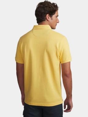 TBS Clidepol férfi galléros póló sárga színben 3
