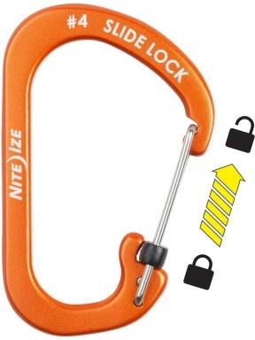 SlideLock® reteszelhető alumínium karabiner #4