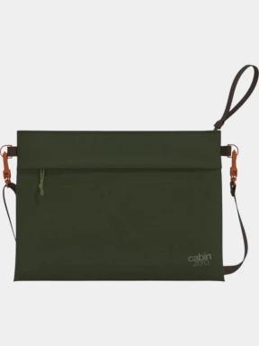 Cabin Zero Classic Sacoche válltáska oliva színben 1