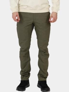 Fjallraven Abisko Hybrid Trail Trs M férfi túranadrág oliva színben 1