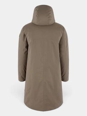 Fjallraven Övik GTX Padded Parka M férfi vízhatlan kabát barna színben 3