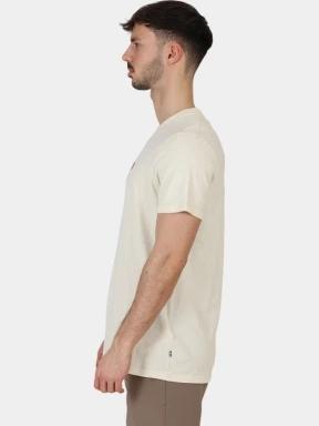 Fjallraven Hemp Blend T-shirt M férfi rövid ujjú póló fehér színben 3