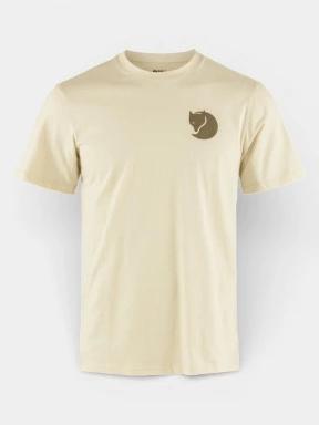 Fjallraven Walk With Nature T-shirt M férfi rövid ujjú póló fehér színben 1