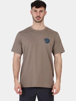 Fjallraven Walk With Nature T-shirt M férfi rövid ujjú póló barna színben 1