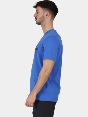 Fjallraven Lush Logo T-shirt M férfi rövid ujjú póló kék színben 3