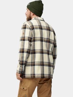 Fjallraven Singi Flannel Overshirt M férfi hosszú ujjú ing homok színben 3