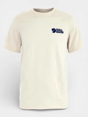 Fjallraven Swedish Forest T-Shirt M férfi rövid ujjú sport póló fehér színben 1