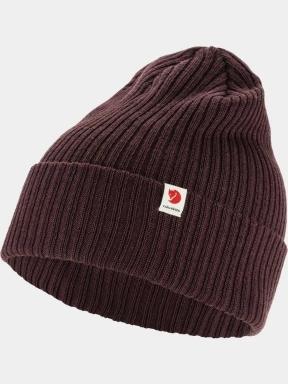Fjallraven Fjällräven Rib Hat kötött sapka bordó színben 1